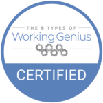 working genius certified badge transparent